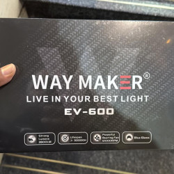 Way Maker EV 600 Tri Lens Auxilliery Fog Projector 74W each 7600 Lumens