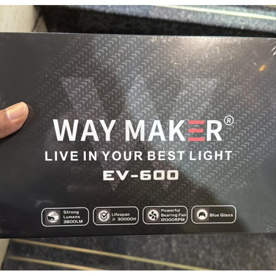Way Maker EV 600 Tri Lens Auxilliery Fog Projector 74W each 7600 Lumens