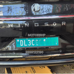 MG Windsor EV Pro Rear Bumper Guard Aluminum With Fitting