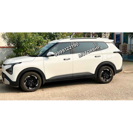 Kia Carens Clavis Premium Roof Rails (Black & Silver Finish)