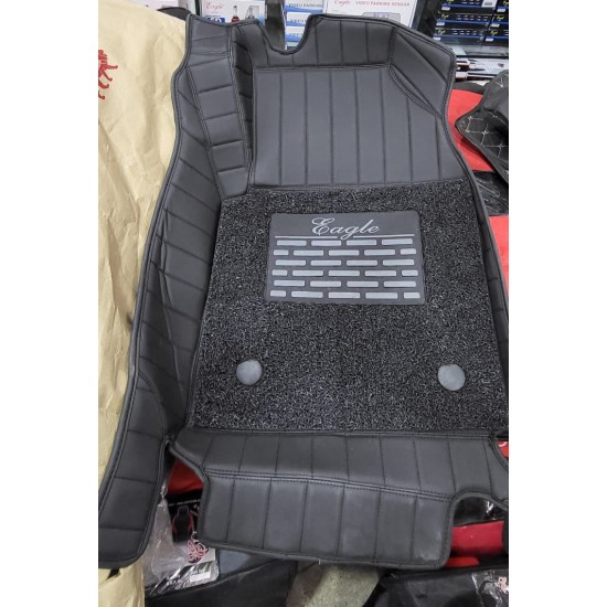 Kia Sonet Premium 7D Car Floor Mat Black