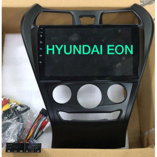 Hyundai Eon Android Car Stereo Motorbhp Edition (2GB/32 GB) with Night Vision Camera & Frame