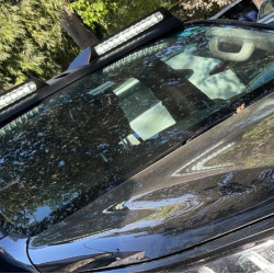 Toyota Fortuner Front Roof Led Light Spoiler Toyota Fortuner Front Roof Led Light Spoiler