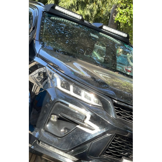 Toyota Fortuner Front Roof Led Light Spoiler