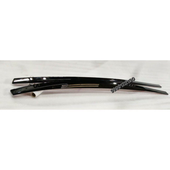 MG Windsor EV Roof Rail Glossy Black, Chrome Lines