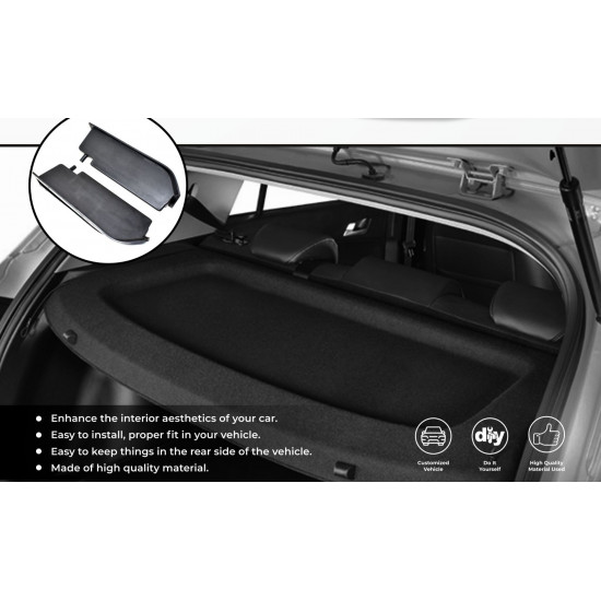 MG Windsor EV Parcel Dicky Tray Black With Brackets MG Windsor EV Parcel Dicky Tray Black With Brackets