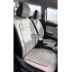 Kia Carens Bucket Fit Seat Cover Ivory Pearl