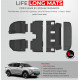 Kia Carens Clavis EV GFX Life Long Floor Mats 4 Rows with Trunk Mat Kia Carens Clavis EV GFX Life Long Floor Mats 4 Rows with Trunk Mat