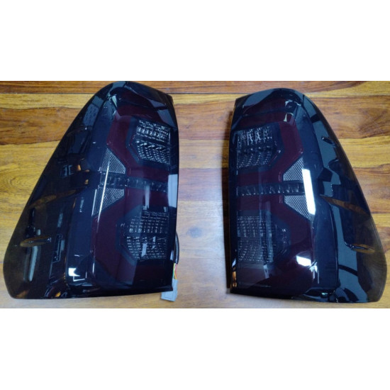 Toyota Hilux LED Tail Light Smoke 2022 Onwards
