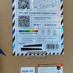 Toyota Hilux Interior Ambient Lights Cardi 2026 - 18 in 1