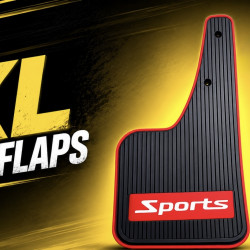 Sports XL Size Mud Flap /Mud Guard For All Cars - Set of 4