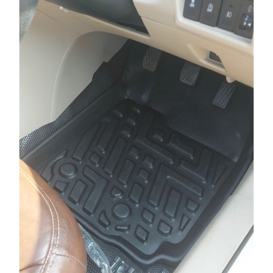 GFX Premium Life Long Car Floor Foot Mats For Hyundai I20 (2020 Onwards) Black
