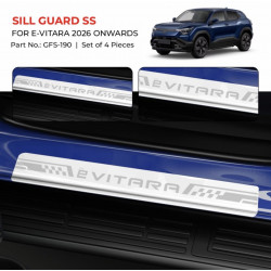 Suzuki E Vitara Stainless Steel Sill Guard Foot Step