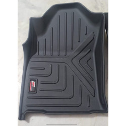 GFX Premium Life Long Car Floor Foot Mats For Scorpio N 2022 Onwards Black (6- Seater) Manual