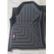 GFX Premium Life Long Car Floor Foot Mats For Scorpio N 2022 Onwards Black (6- Seater) Manual