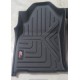 GFX Premium Life Long Car Floor Foot Mats For Mahindra N Scorpio (2022-Onwards) Black