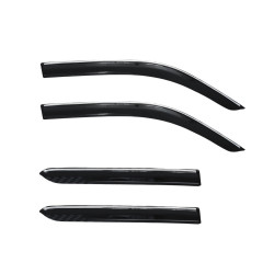 E Vitara, EBella EV Rain Door Visor Chrome Line E Vitara, EBella EV Rain Door Visor Chrome Line