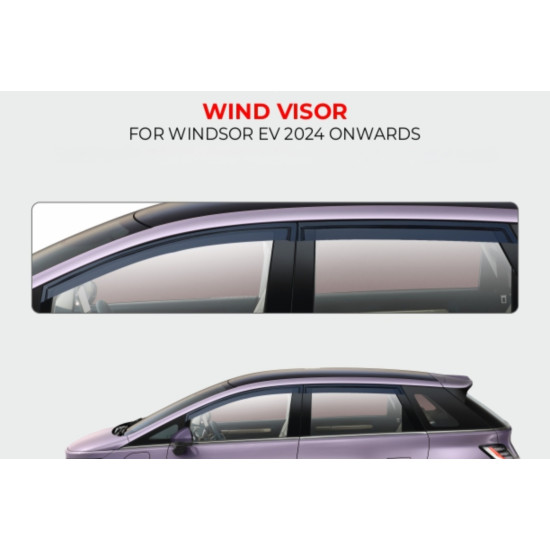 MG Windsor EV Rain Door Visor