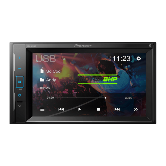 Pioneer DMH-A245BT Car Stereo-6.2 Inch Touch Screen