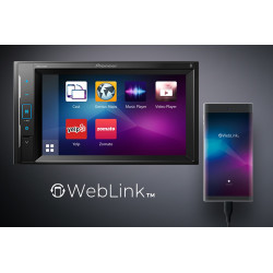 Pioneer DMH-A245BT Car Stereo-6.2 Inch Touch Screen