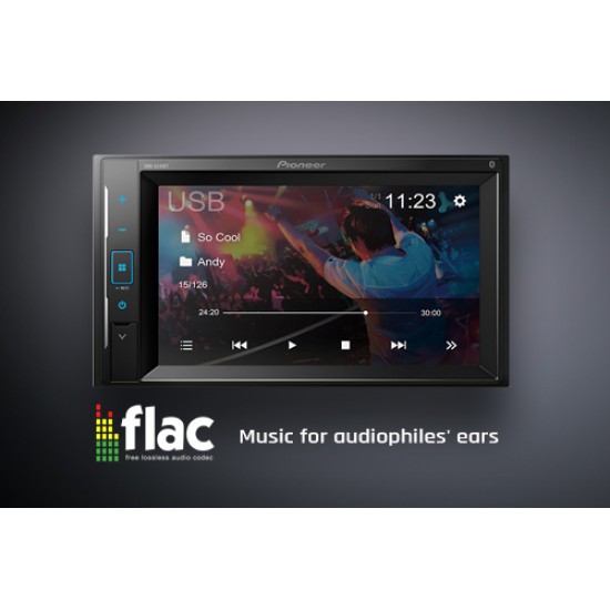 Pioneer DMH-A245BT Car Stereo-6.2 Inch Touch Screen