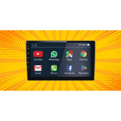 Hyundai Grand I10  Android Car Stereo Motorbhp Edition (2GB/16 GB) with Night Vision Camera & Frame Hyundai Grand I10  Android Car Stereo Motorbhp Edition (2GB/16 GB) with Night Vision Camera & Frame