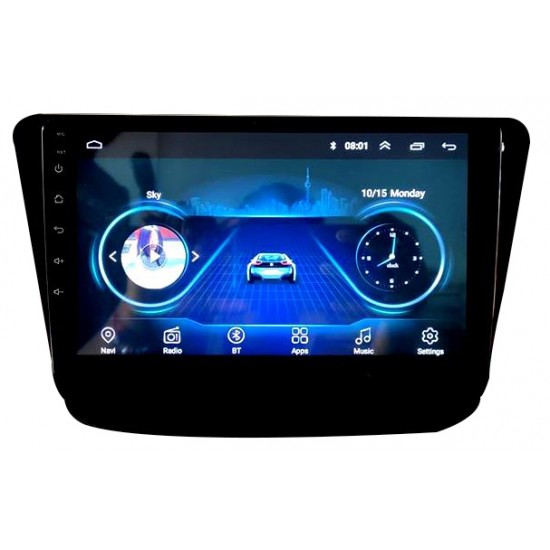Maruti Suzuki New WagonR 2024 - 9 inches Smart Android HD Touch Screen Stereo (2GB, 32GB) with Frame by Motorbhp