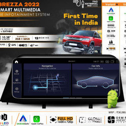 Brezza 2022 Smart OEM Fit Infotainment System Apple Carplay & Android Auto 4g Sim Variant B Brezza 2022 Smart OEM Fit Infotainment System Apple Carplay & Android Auto 4g Sim Variant B