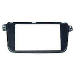 Mahindra KUV 100 Dashboard Stereo Fascia Frame (OEM Touchscreen to Aftermarket Double Din)   Mahindra KUV 100 Dashboard Stereo Fascia Frame (OEM Touchscreen to Aftermarket Double Din)