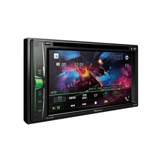 Pioneer AVH-A209BT Car Stereo-15.7cm 6.2 Inch Touch Screen DVD Player