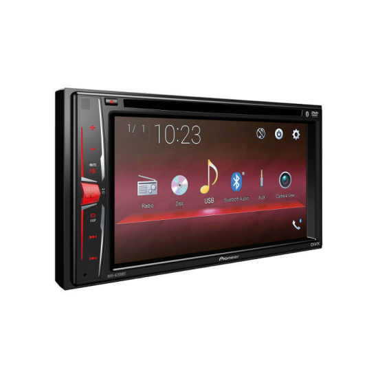 Pioneer AVH-A209BT Car Stereo-15.7cm 6.2 Inch Touch Screen DVD Player