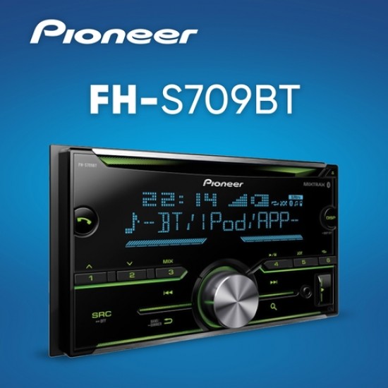 Pioneer FH-S709BT Car Stereo CD Player Pioneer FH-S709BT Car Stereo CD Player