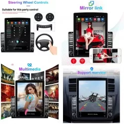 Hyundai Creta 2021 WorldTech Tesla Car Stereo with Apple CarPlay & Android Auto Full HD