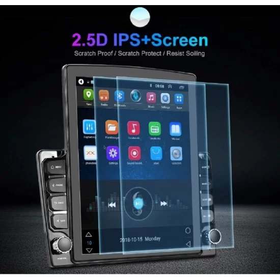 Portable 10 Apple CarPlay & Android Auto Car Display Screen