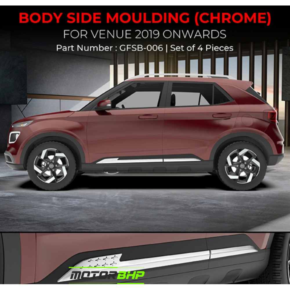 Kia Chrome Body Side Moulding (2020 Onwards