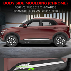 Hyundai Venue (2019 Onwards) Chrome Body Side Moulding Hyundai Venue (2019 Onwards) Chrome Body Side Moulding