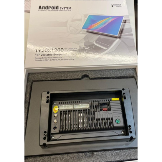 13 Inch DSP Android Car Stereo 6GB/128GB, Octa Core Processor, with 360 Camera in the Box