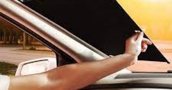 hengshiqi Windshield Sunshades Pink Panda Front Car Shield Window Shade UV Ray Reflector Auto Visor Cover Protector Fold-Up Truck Sun Glare 