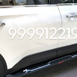 Kia Carens Clavis Premium Side Foot Rest with Complete and Perfect Fitting Black Color Kia Carens Clavis Premium Side Foot Rest with Complete and Perfect Fitting Black Color