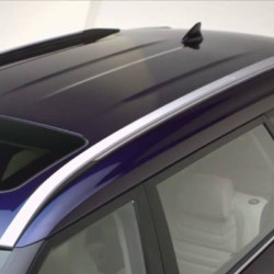 Kia Carens Car Accessories Roof Rail Black & Sliver Kia Carens Car Accessories Roof Rail Black & Sliver