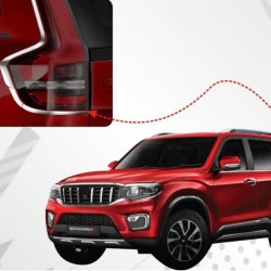 Mahindra scorpio N Tail Lamp Chrome Garnish 