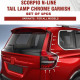 Mahindra scorpio N Tail Lamp Black Glossy