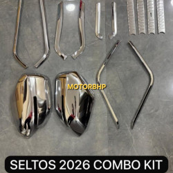 Kia Seltos 2026 Chrome Combo Kit - Set of 4