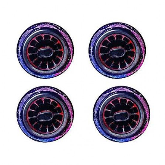 Mahindra Thar Roxx Cardi K4 AC Vent RGB LED 4 Pcs
