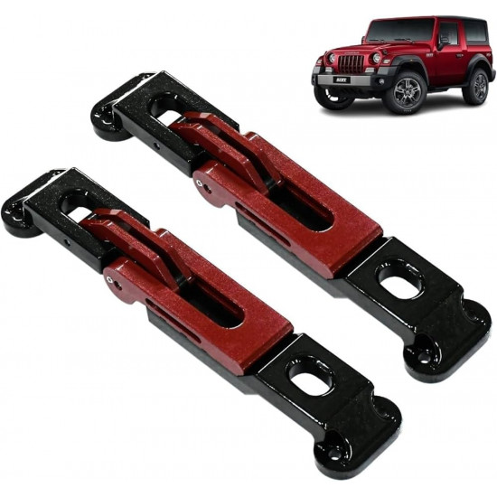 Mahindra Thar Roxx Door Hinge Step Red Black