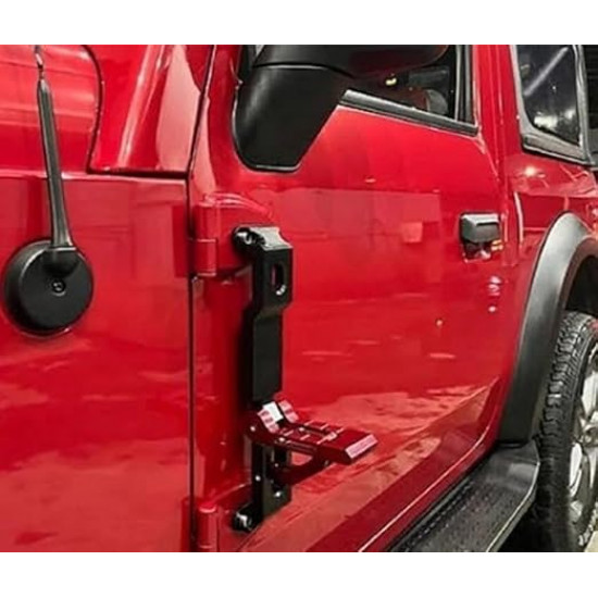 Mahindra Thar Roxx Door Hinge Step Red Black