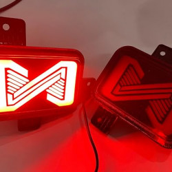 Mahindra Thar Roxx LED Reflector Light Infinity Design
