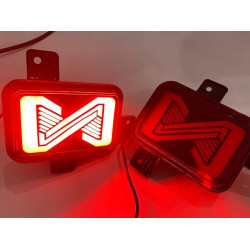 Mahindra Thar Roxx LED Reflector Light Infinity Design