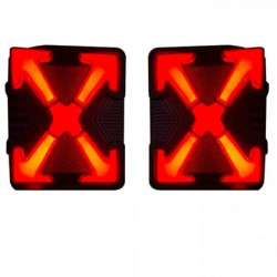 Mahindra Thar Roxx Wrangler Design Modified Tail Light 