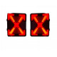 Mahindra Thar Roxx Wrangler Design Modified Tail Light Mahindra Thar Roxx Wrangler Design Modified Tail Light